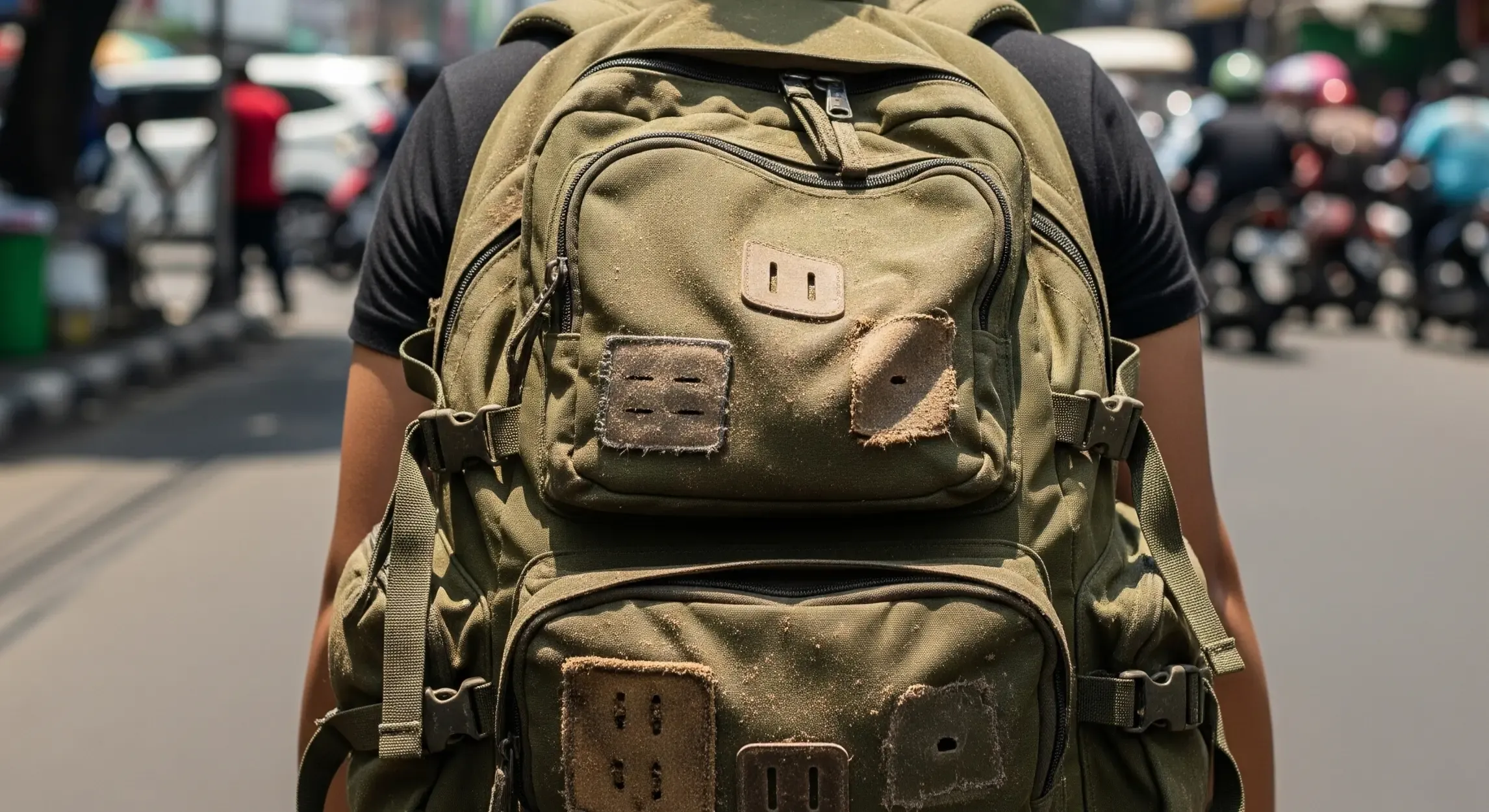 Membersihkan Tas Backpack dari Debu dan Polusi Harian