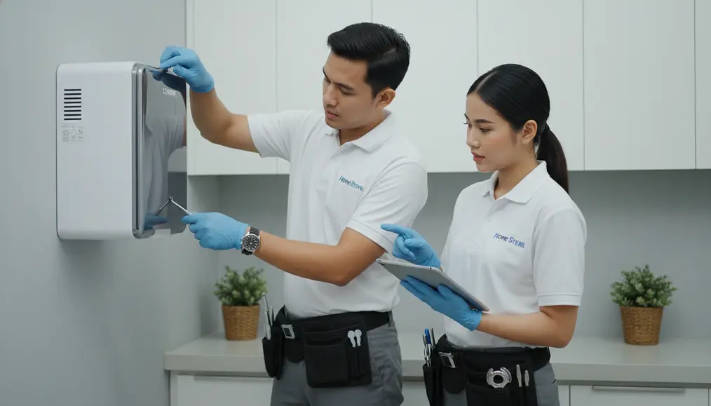 Proses Pemasangan dan Pemeliharaan Filter Air RO Depok oleh Tim Ahli