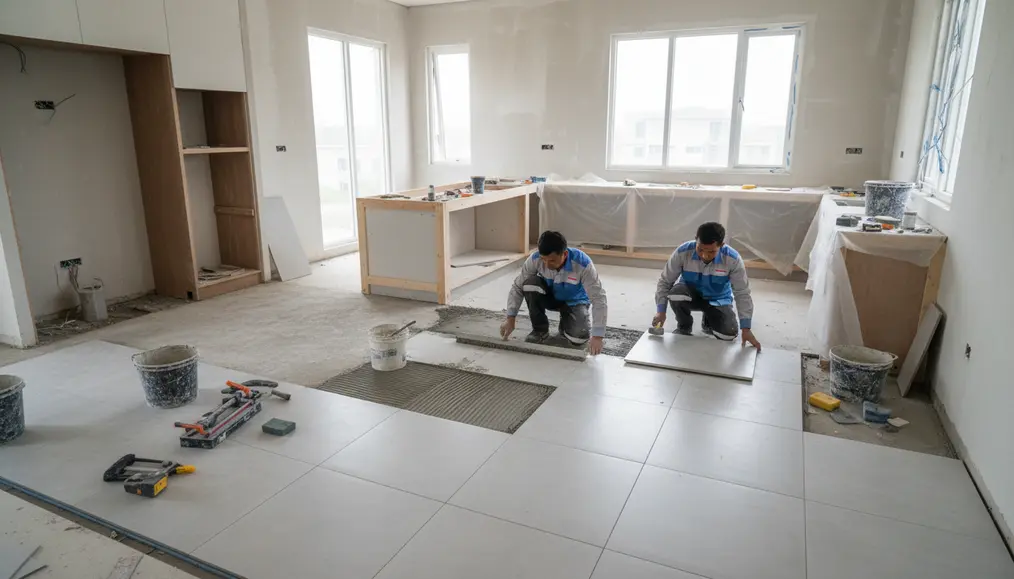 Proses Pemasangan Keramik yang Efisien dan Bergaransi di Home Steril