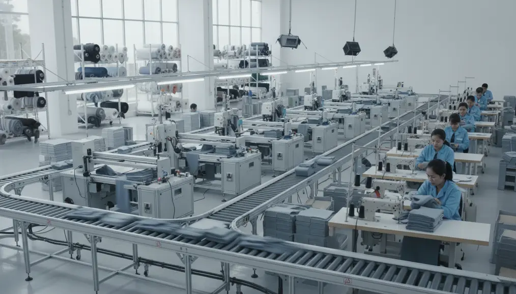 Apa Itu Sistem Logistik Terintegrasi untuk Produksi Baju Satuan Skala Besar?