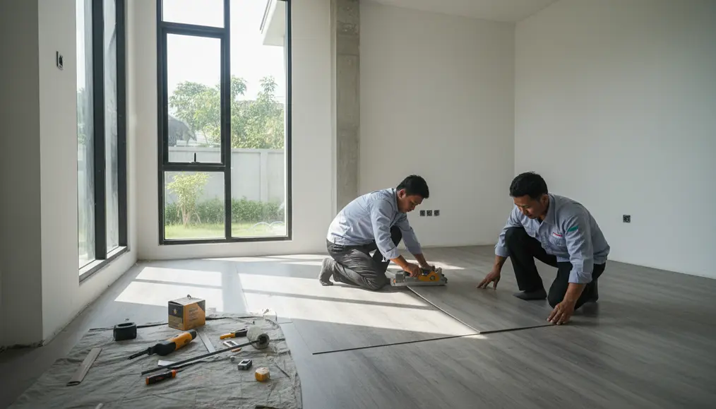 Proses Pasang Vinyl Lantai: Kualitas dan Efisiensi