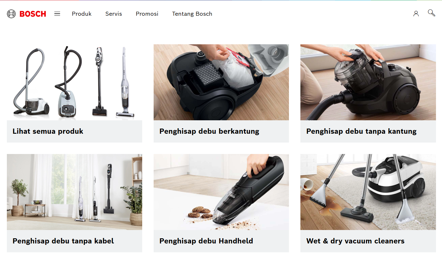 1. Bosch: Rajanya Vacuum Cleaner Rumah Berteknologi Tinggi