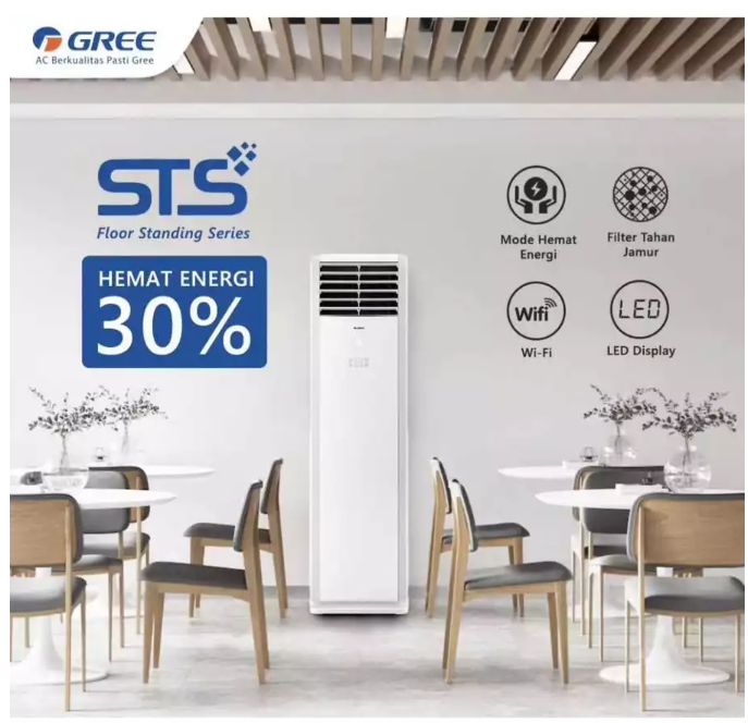 Gree (Seri STS - Deluxe / Inverter)