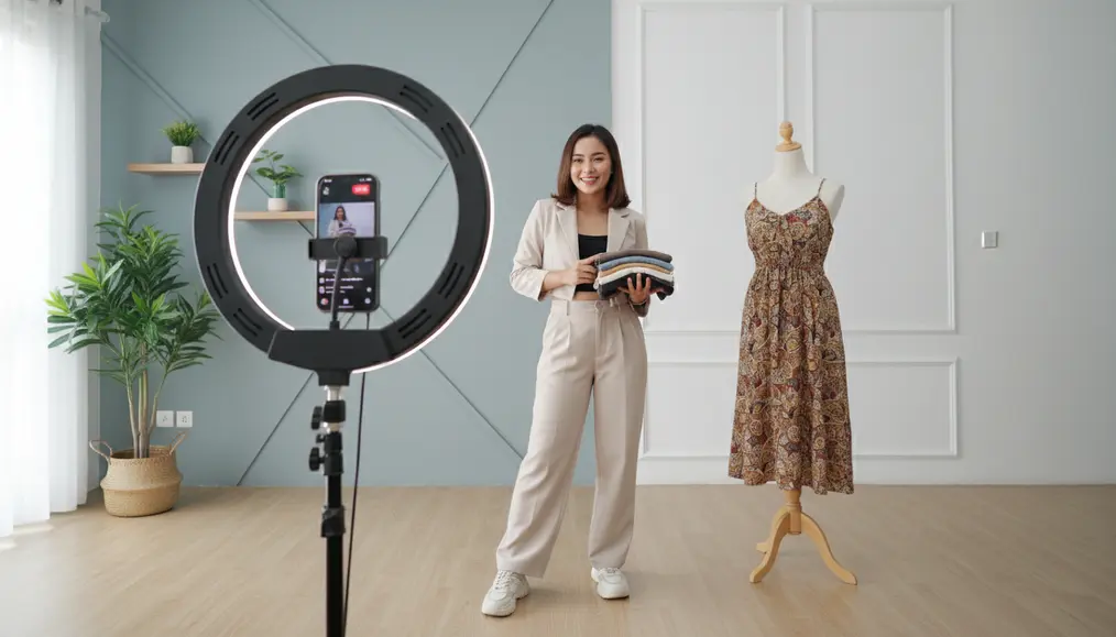 Strategi Konten TikTok Shop untuk Meningkatkan Penjualan Baju Tanpa Modal