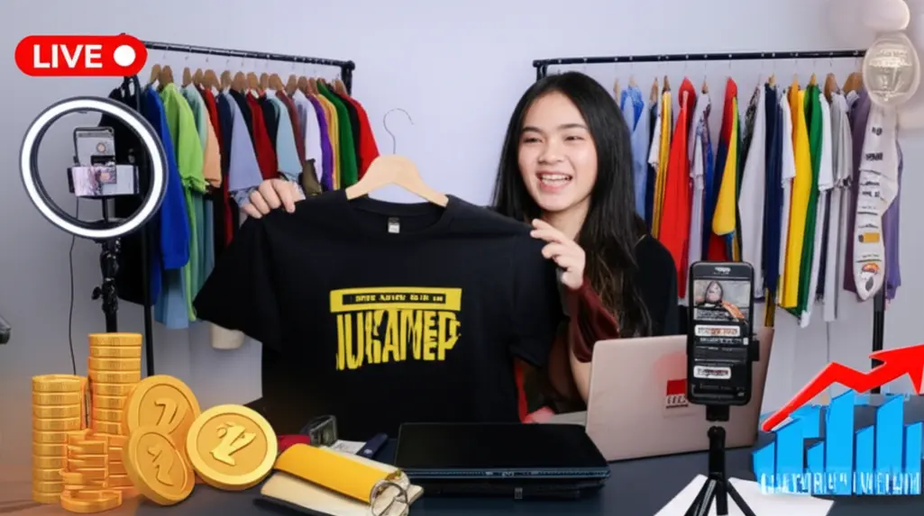 Strategi Live Selling untuk Usaha Baju Satuan: Raih Omzet Jutaan di TikTok Shop & Instagram!