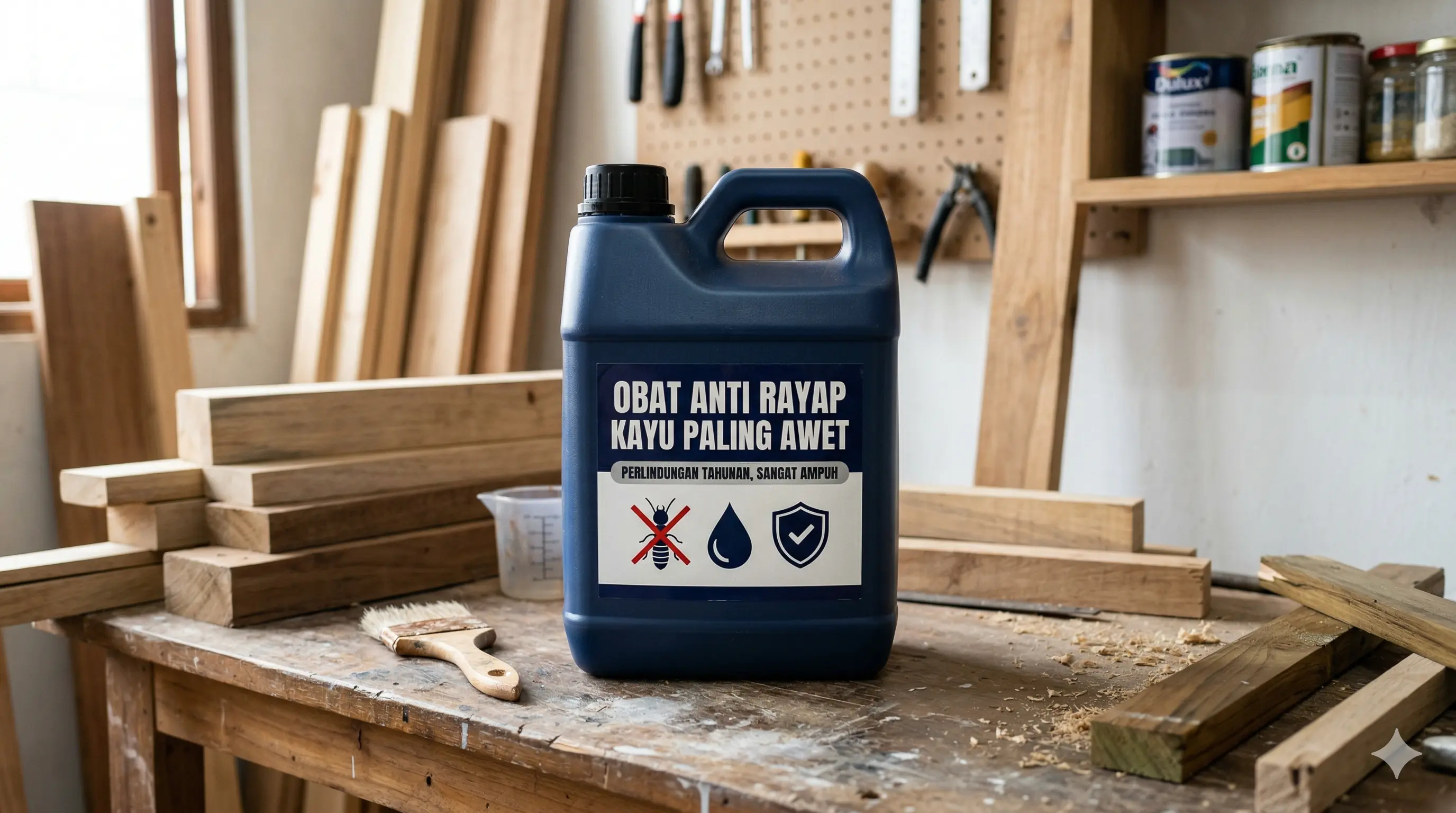 5 Merk Obat Anti Rayap Kayu Paling Awet untuk Melindungi Properti Kamu