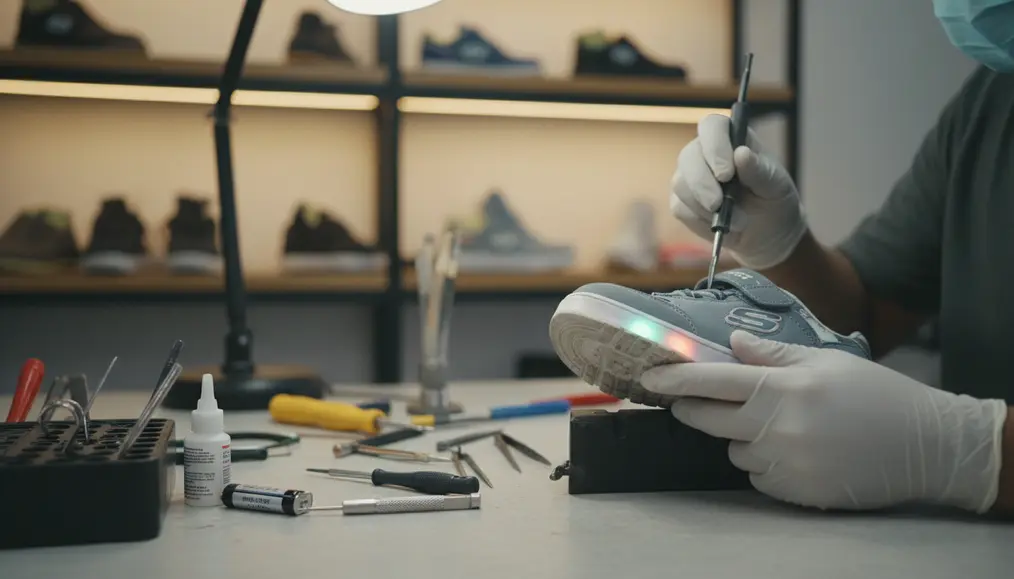 Solusi Tepat: Ganti Sol Sepatu & Perbaikan Lampu Skechers