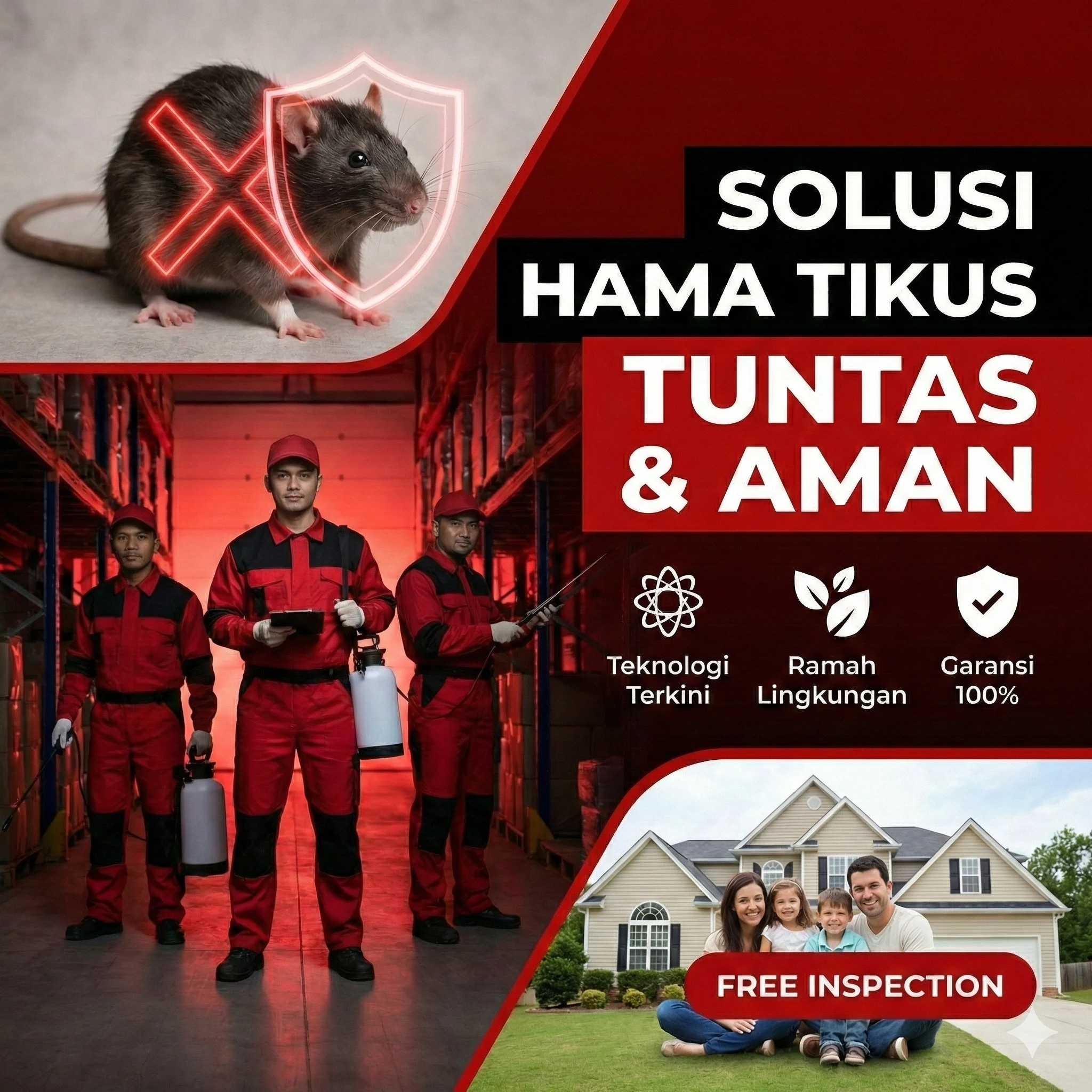 JASA PEST CONTROL TIKUS BASMI SAMPAI SARANG | GRATIS SURVEY BERGARANSI