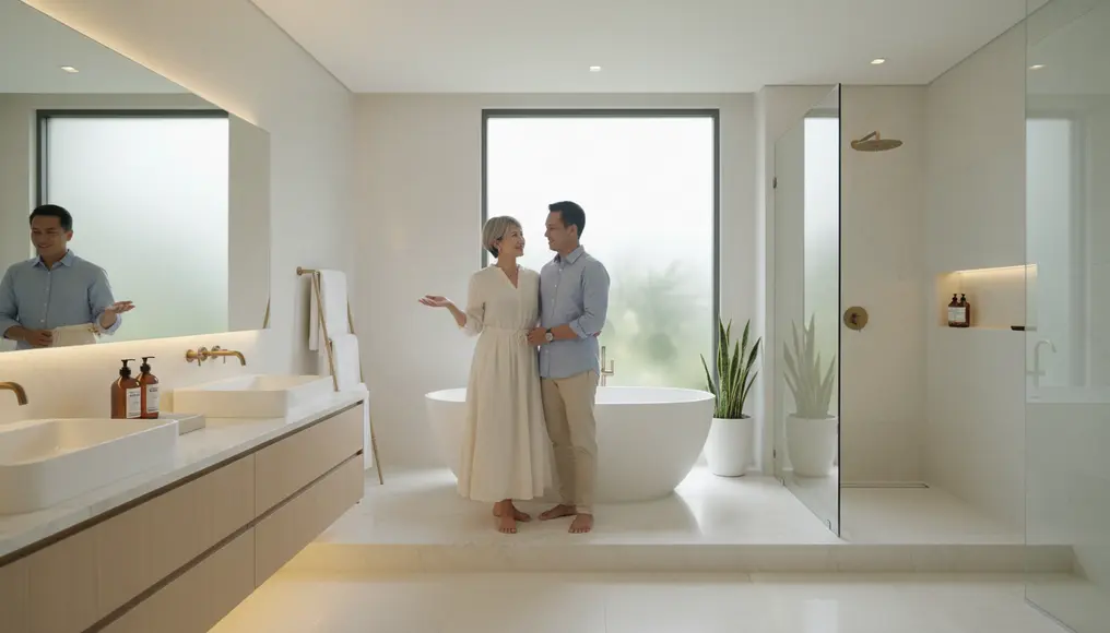 Tips Renovasi Kamar Mandi Utama (Master Bathroom) Agar Terlihat Mewah