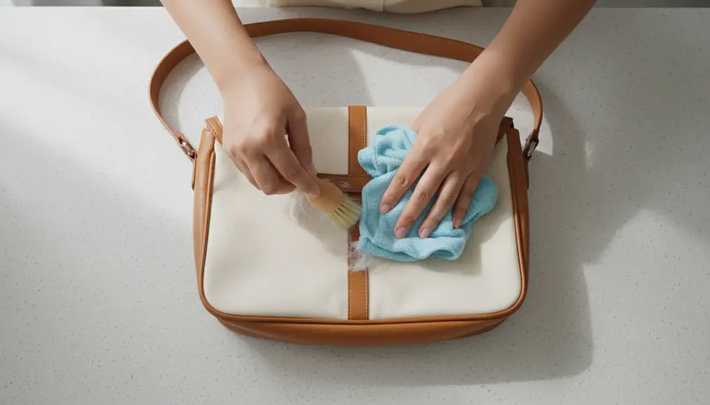 Langkah-Langkah Mencuci Tas Berbahan Campuran dengan Aman