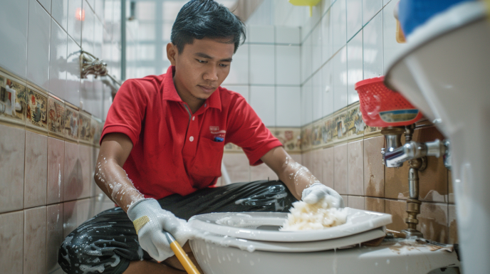 Promo Deep Cleaning Kebersihan Dapur Umum dan Kamar Mandi Khusus Area Jakarta Pusat