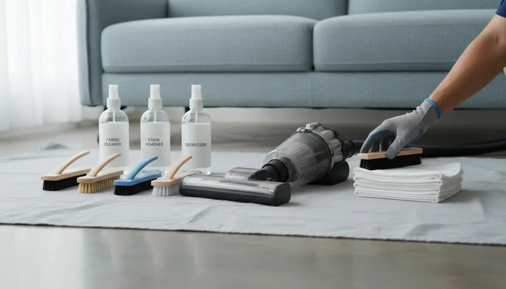 Persiapan Awal untuk Proses Cuci Sofa: Kunci Keberhasilan Mengatasi Sofa Kusam