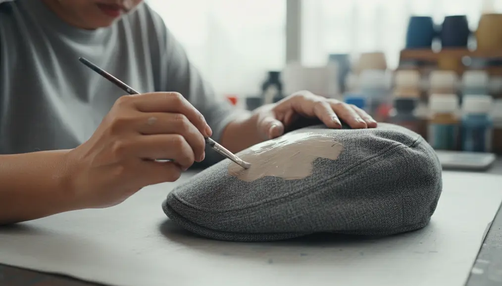 Proses Repaint Topi Pet: Menghidupkan Kembali Pesona Topi Seniman Kamu