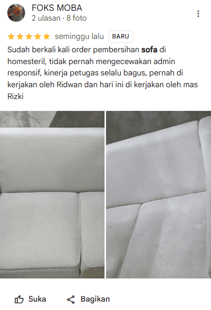 Review Pelanggan Tentang Home Steril