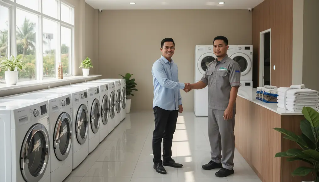 Mengapa kamu harus memilih jasa Bersihkan Mesin Cuci Top Loading di Home Steril?