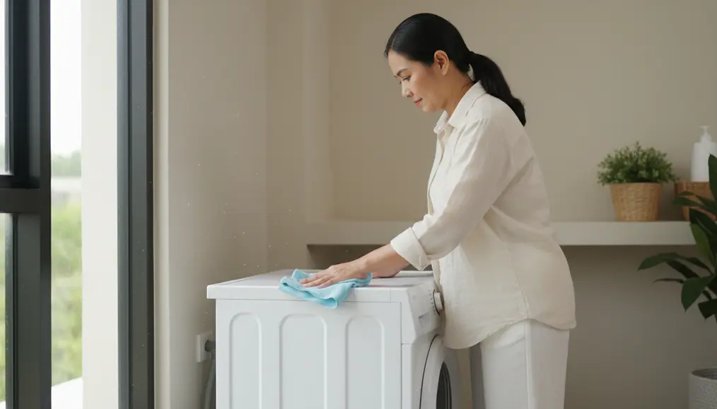 Langkah-Langkah Efektif Membersihkan Bagian Luar Mesin Cuci