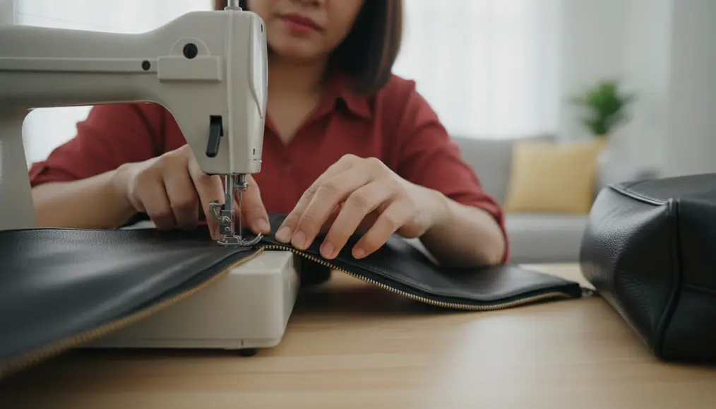 Teknik Menjahit untuk Reparasi Resleting Tas yang Kuat