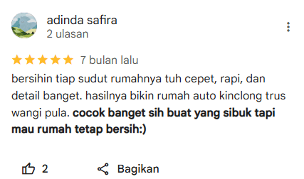 Review Pelanggan Home Steril