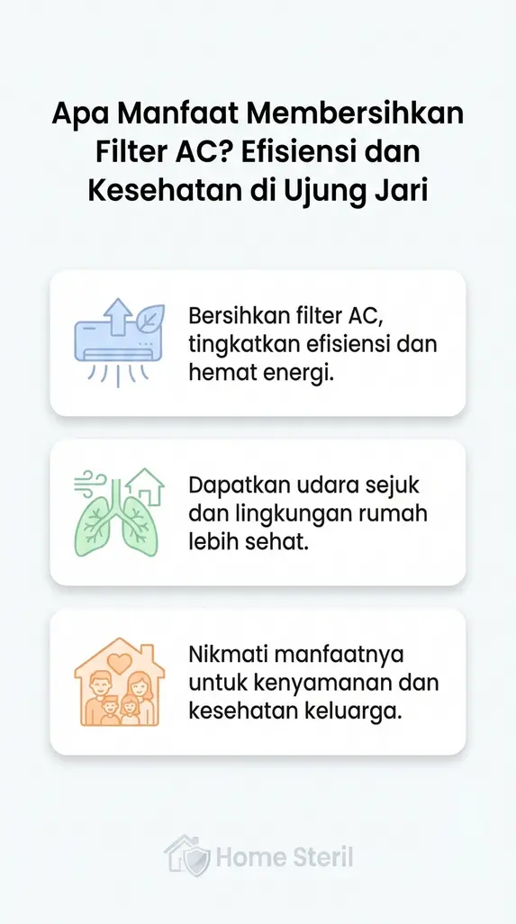 Apa Manfaat Membersihkan Filter AC? Efisiensi dan Kesehatan di Ujung Jari