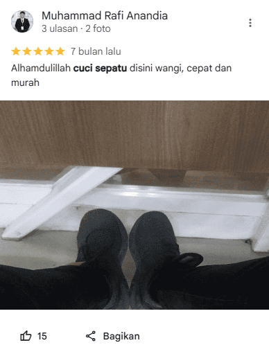 Review Pelanggan dan Reseller Sneakershoot.id
