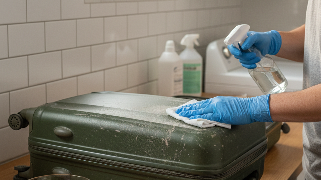 Metode Pembersihan Jamur Putih Tipis di Koper dengan Cuka