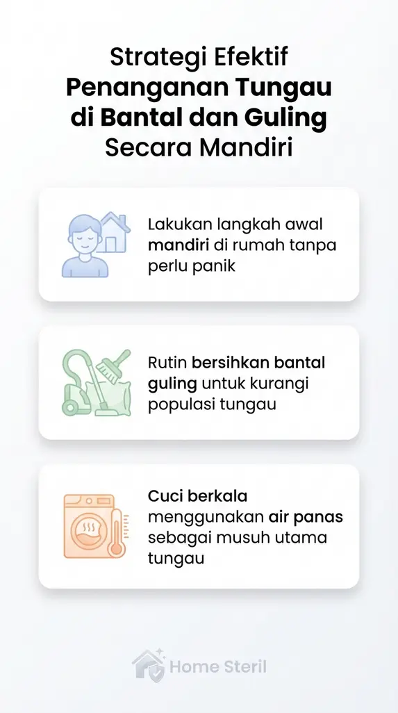 Strategi Efektif Penanganan Tungau di Bantal dan Guling Secara Mandiri