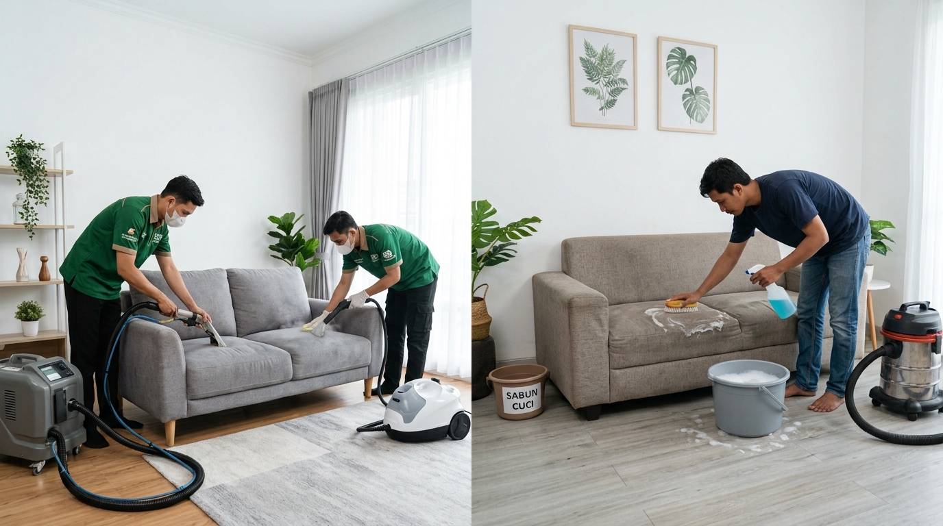 Perbandingan Singkat Profesional vs Murah