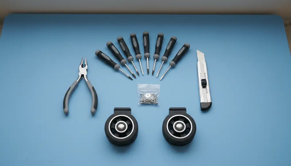 Alat dan Bahan yang Kamu Butuhkan untuk Reparasi Roda Koper