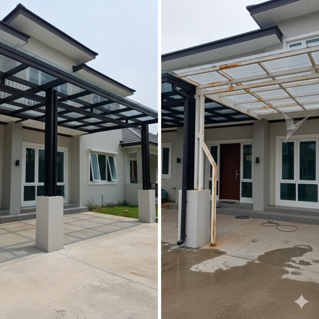 Perhatikan Kualitas Material dan Struktur Rangka