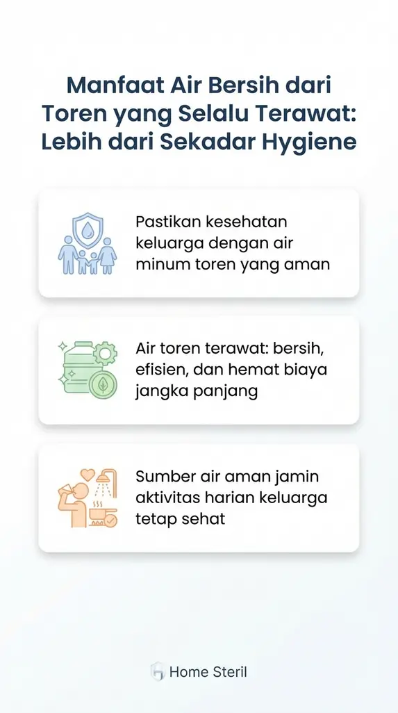 Manfaat Air Bersih dari Toren yang Selalu Terawat: Lebih dari Sekadar Hygiene