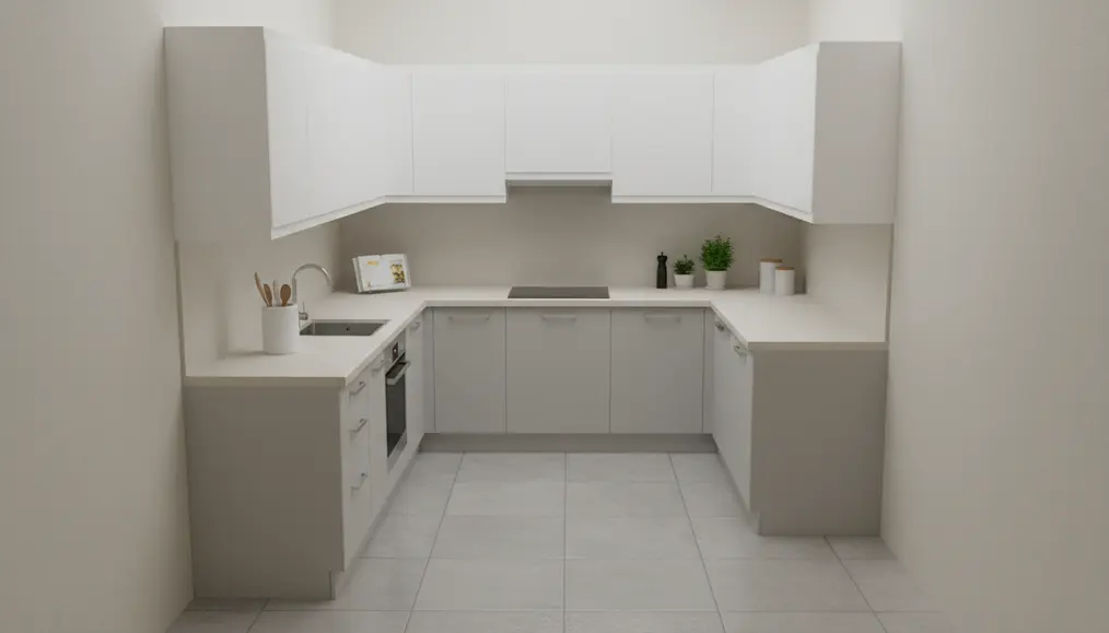 Memahami Konsep Dapur Letter L untuk Ruangan Sempit 2x3 Meter