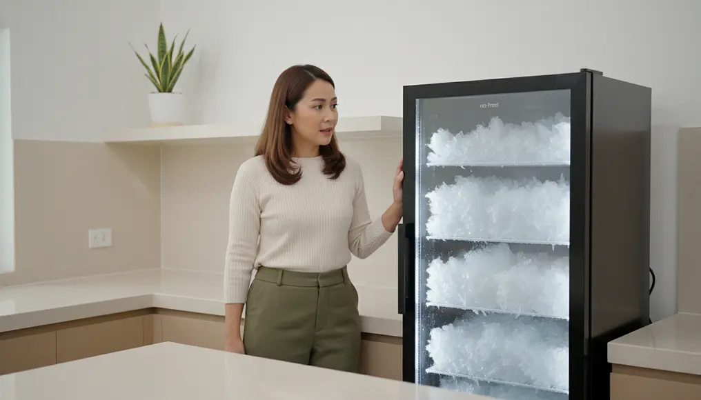 Mengatasi "Unit Bunga Es Tebal" pada Chiller Showcase No-Frost (Defrost Error)