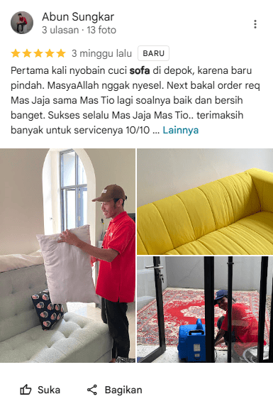 Rating Pelanggan Home Steril