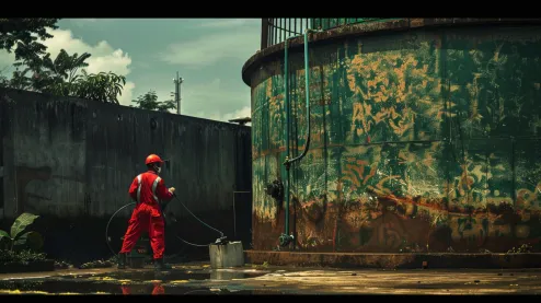 Air di Rumah Selalu Jernih dengan Perawatan Tandon Rutin