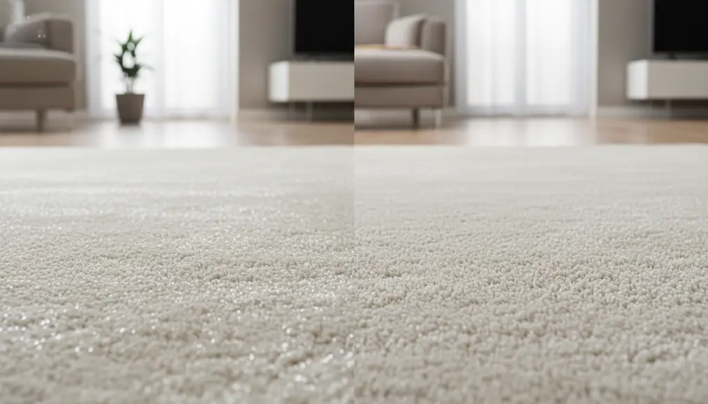 Perbedaan Hasil Cuci Karpet Basah dan Kering