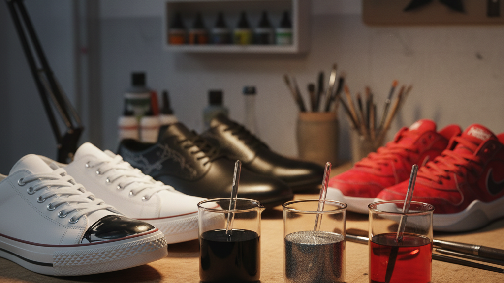 Memahami Karakteristik Tinta dan Reaksinya pada Material Sepatu