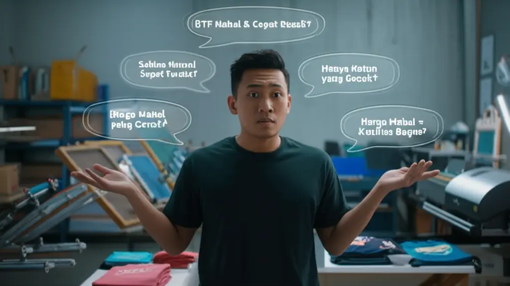 Mitos Seputar Sablon Kaos: Jangan Percaya 7 Hal Ini, Bikin Rugi Bisnismu!