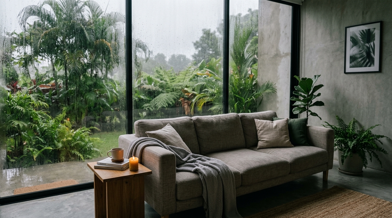 Tips Melindungi Sofa dari Kelembapan di Musim Hujan
