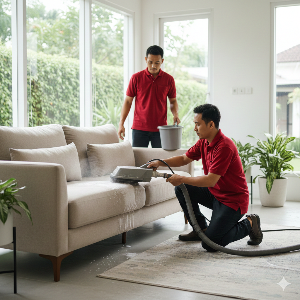 Gunakan Jasa Cuci Sofa Profesional
