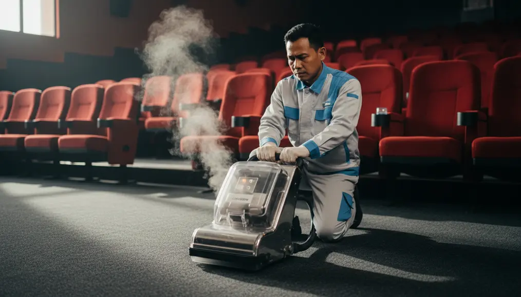 Solusi Efektif: Deep Cleaning Profesional untuk Karpet Bioskop