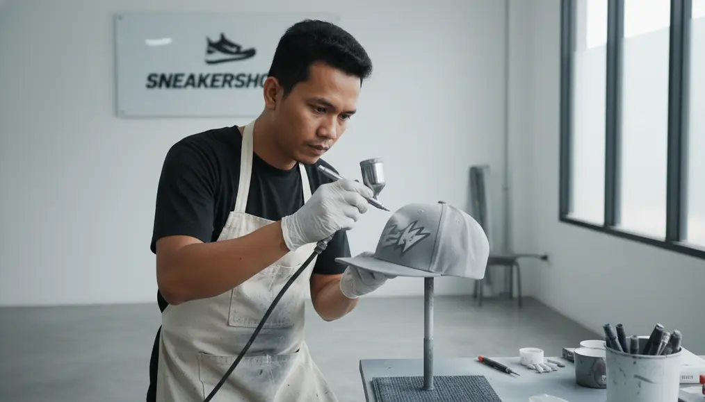 Keuntungan Memilih Jasa Repaint Topi di Sneakershoot