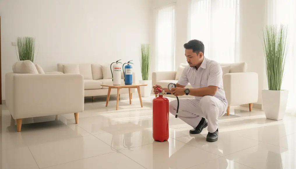 Jasa Service dan Kalibrasi Alat Pemadam Api Ringan (APAR): Isi Ulang Powder, CO2, Foam