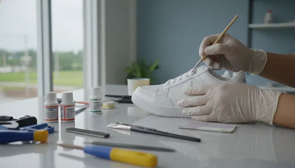 Proses Repaint Sepatu Sekolah yang Aman dan Efektif