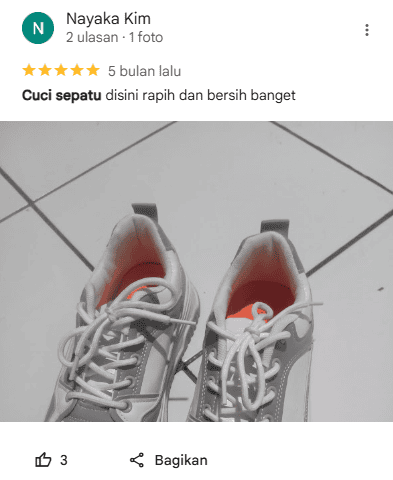 Testimoni Kemitraan Paket Shoe Cleaning Kit Sneakershoot
