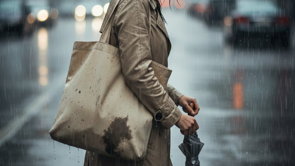 Mengenal Bahaya Air Hujan pada Tas: Lebih dari Sekadar Tas Luntur