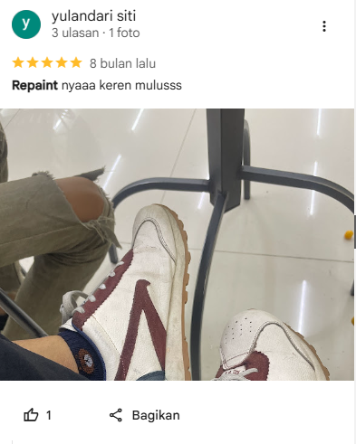 Apa Kata Mereka Tentang Repaint Sepatu Sneakershoot ?