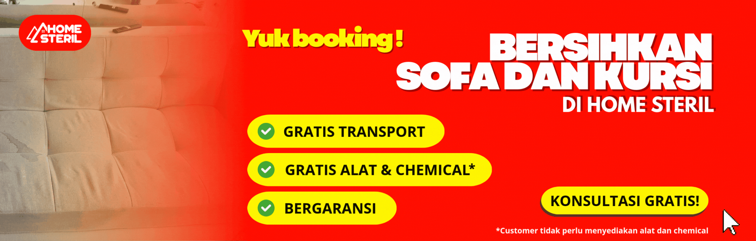 Jasa Cuci Sofa dan Kursi di home-steril.com