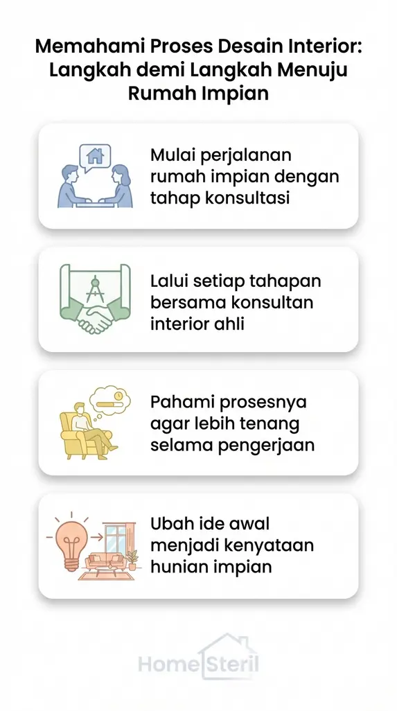 Memahami Proses Desain Interior: Langkah demi Langkah Menuju Rumah Impian