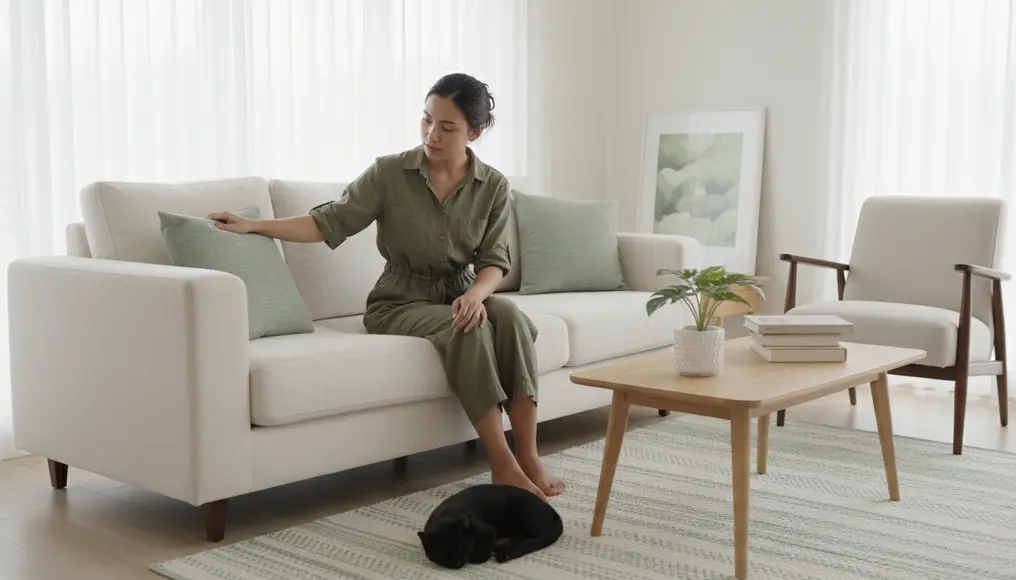 Solusi Sofa Rusak Dicakar Kucing: Tips Memilih Kain Anti-Cakar untuk Warga Depok