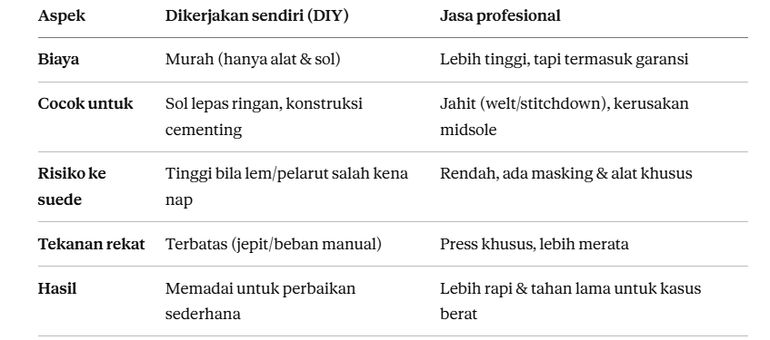 DIY vs jasa profesional: mana yang tepat?